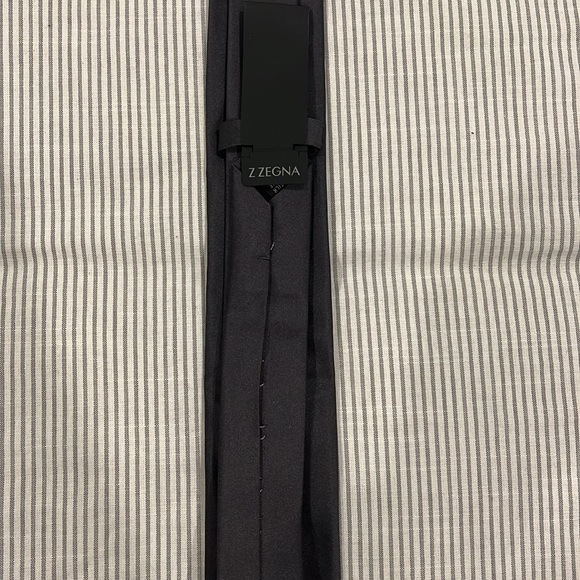 Z Zegna 100% Silk Tie - Picture 2 of 3